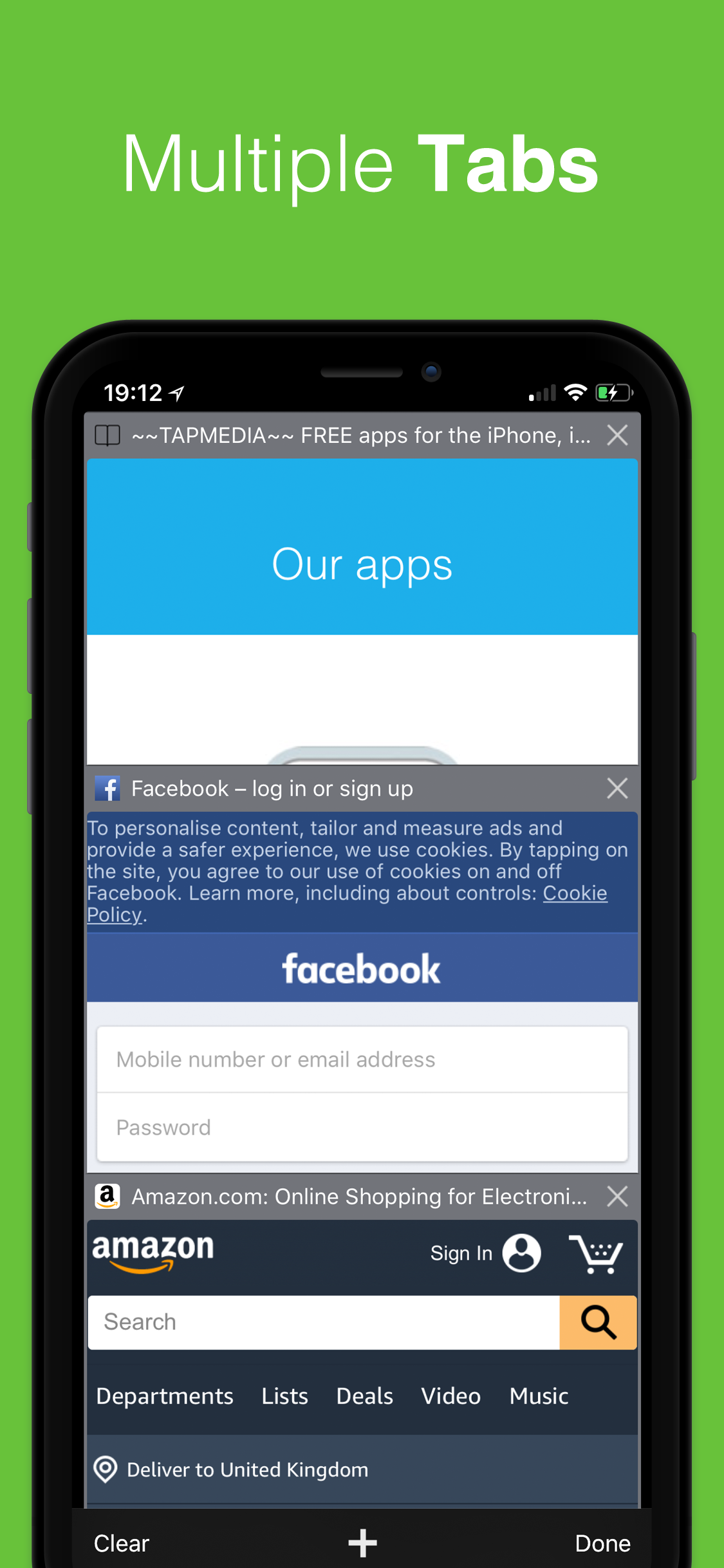 Private Browser ⊘