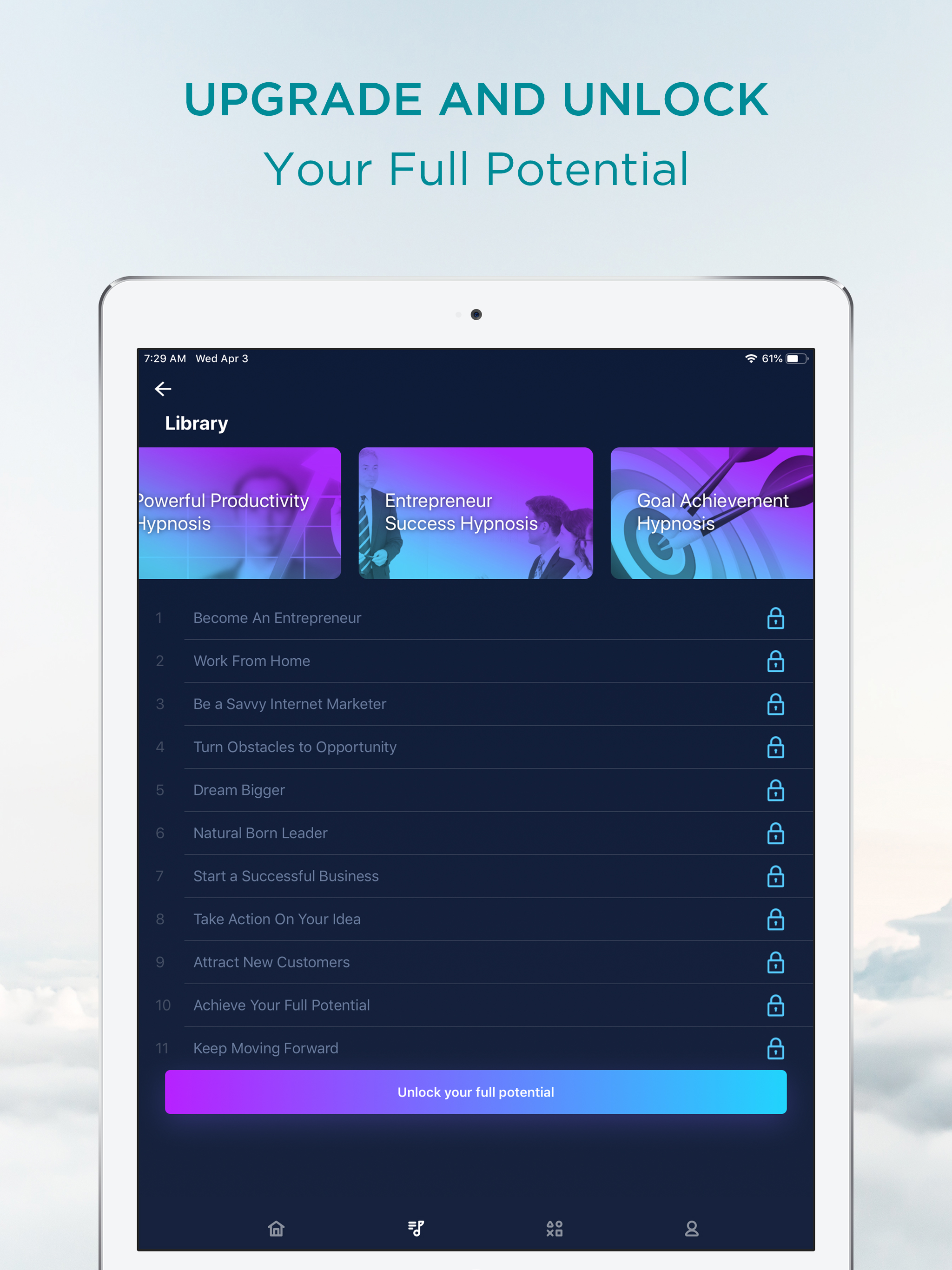 HypnoCloud | Hypnotherapy App