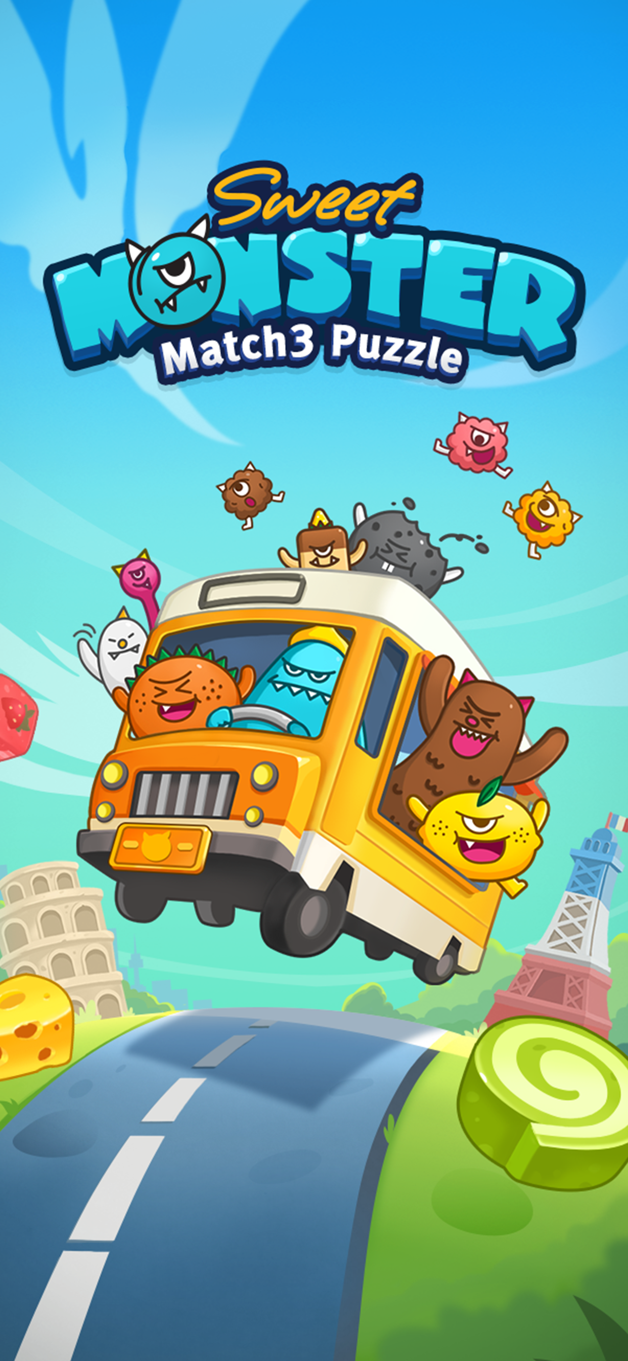Match 3 Puzzle: SweetMonster