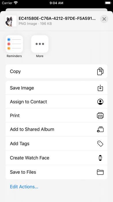 dog background remover iPhone screenshot 8 - Photo & Video app