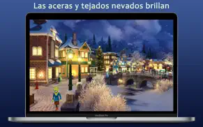 pueblo nevado 3d iphone capturas de pantalla 4