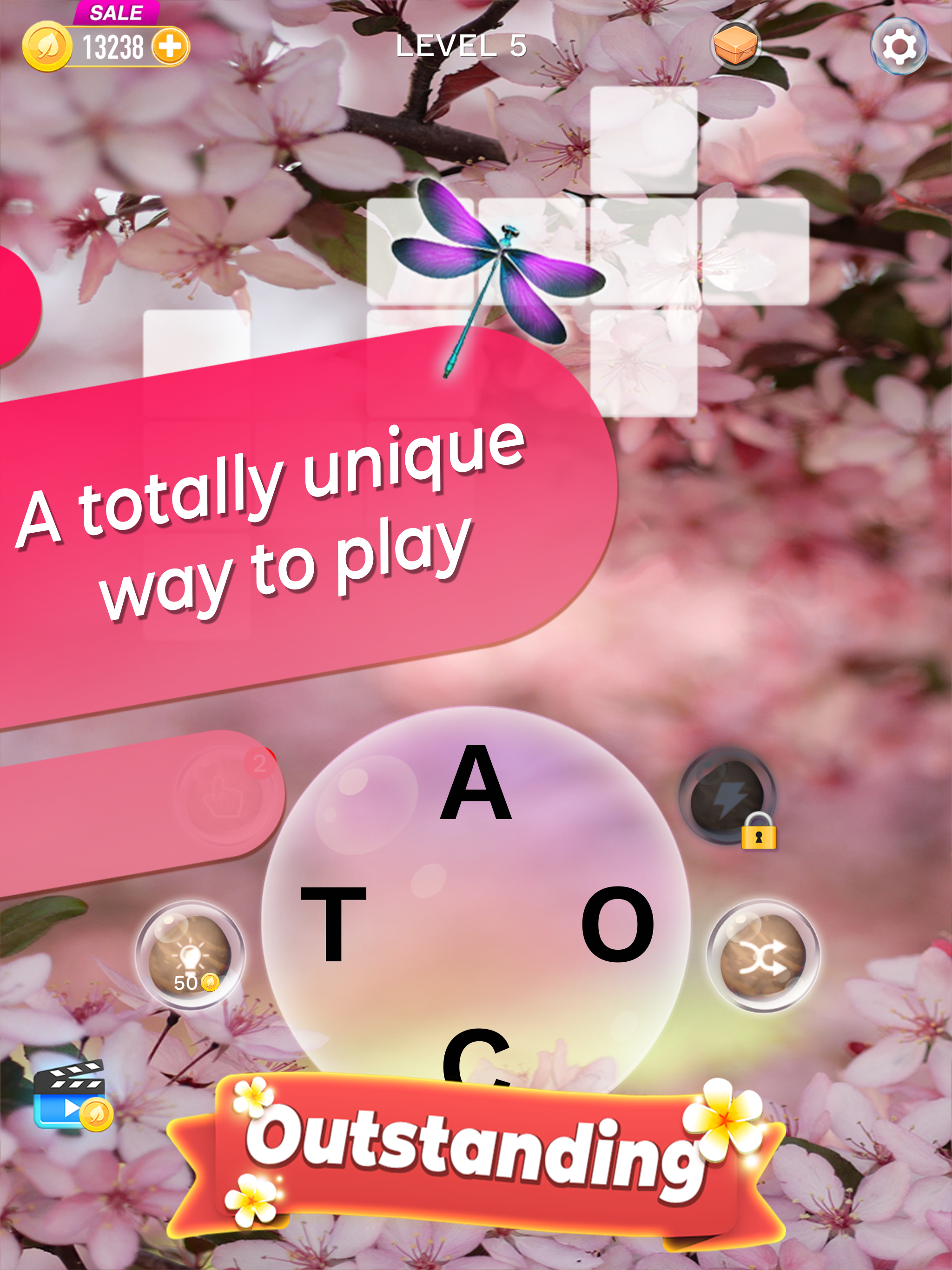 Word Nature - Water Relax screenshot 7