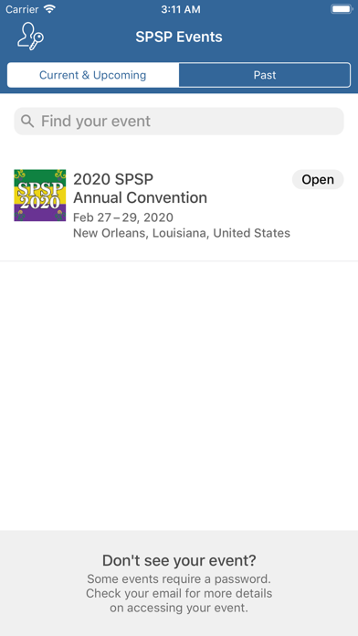 SPSP Annual Convention screenshot 2