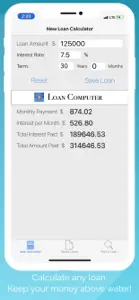 Loan Computer screenshot #1 for iPhone