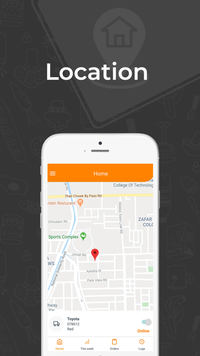 DineHome Driver App-Restaurant screenshot 3