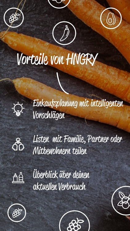 HNGRY - Einkaufsliste & Vorrat screenshot-3