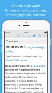 portuguese dictionary. iphone screenshot 3