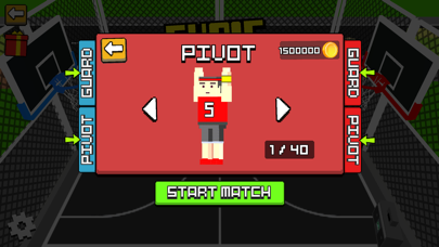 Screenshot #2 pour Cubic Basketball 2 3 4 Players