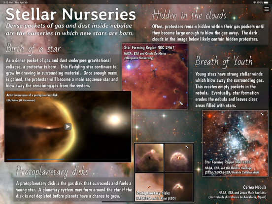 Interactive Minds: Universe iPad screenshot 5 - Education app