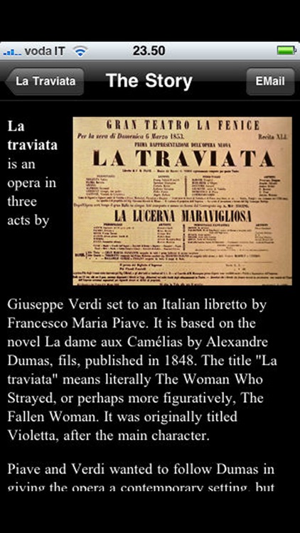 Opera: La Traviata