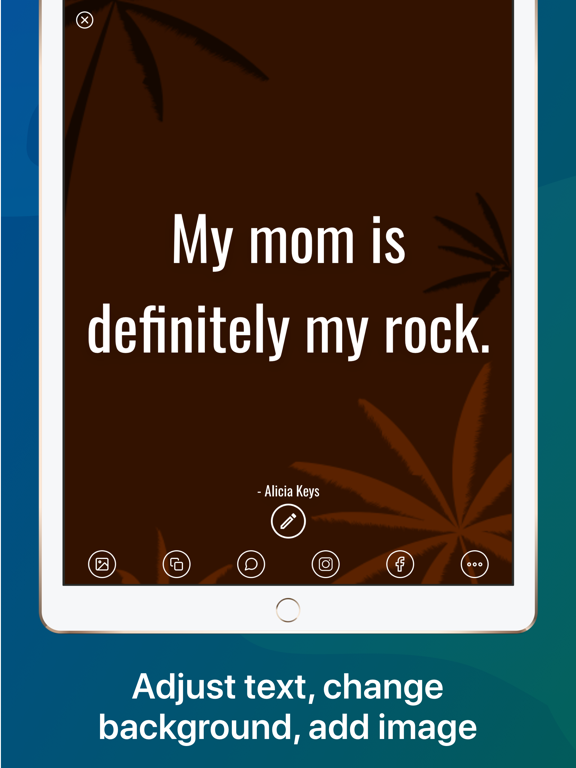 Inspiration - Quotes Reminders iPad screenshot 4 - Lifestyle app