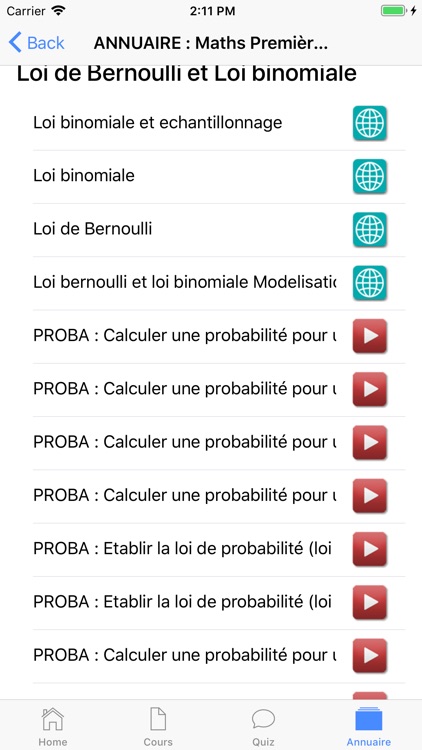 Maths Première ES screenshot-5