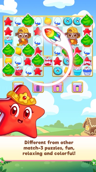 Candy Riddles: Match 3 Puzzle Screenshot