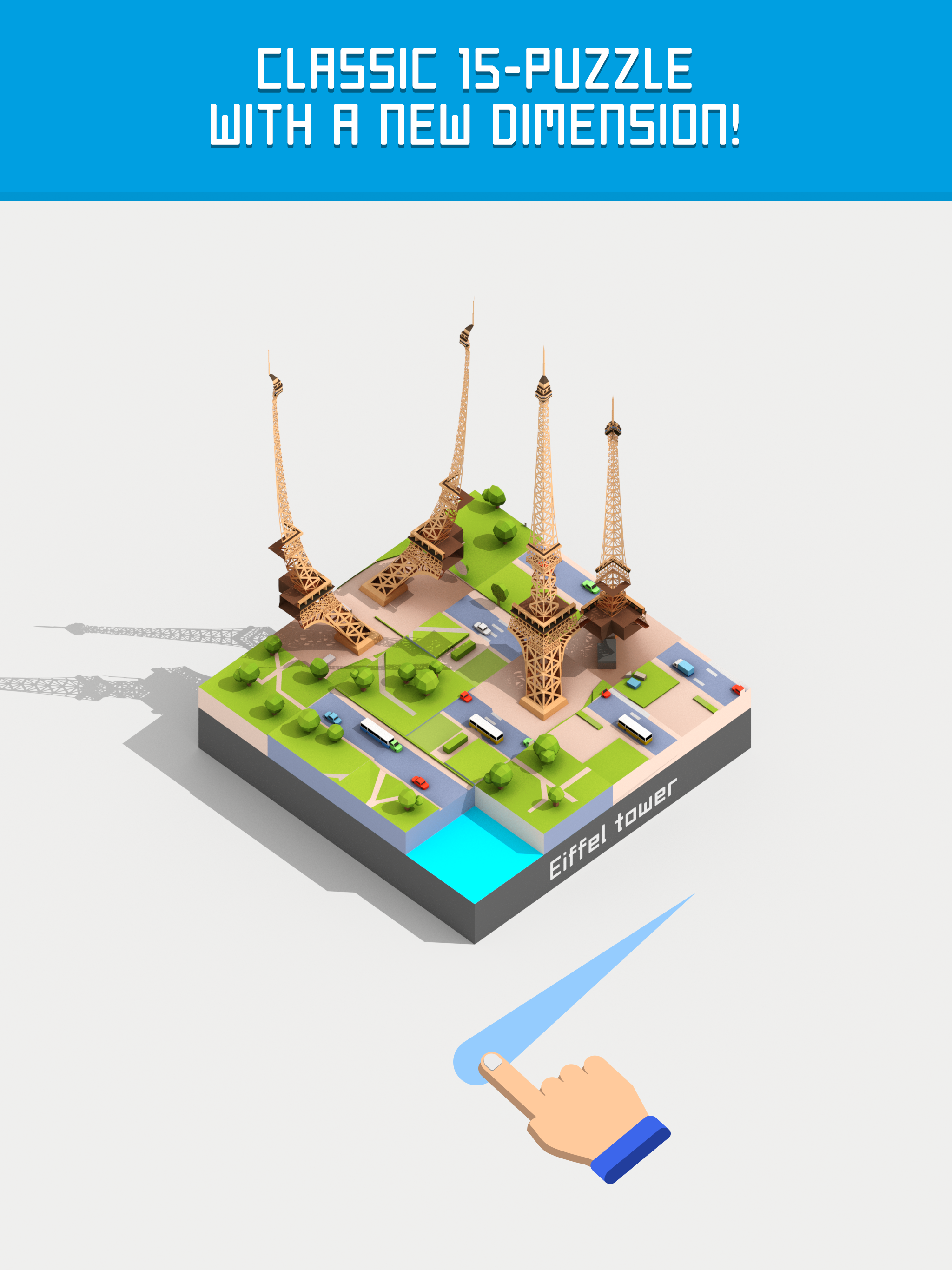 Fifteen: 3D & AR 15 puzzle screenshot 8