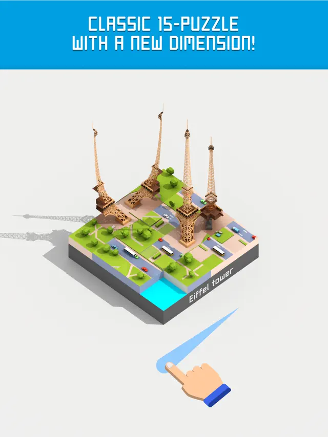 Fifteen: 3D & AR 15 puzzle screenshot 7