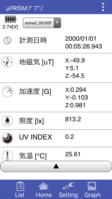 μＰＲＩＳＭ アプリ screenshot 2