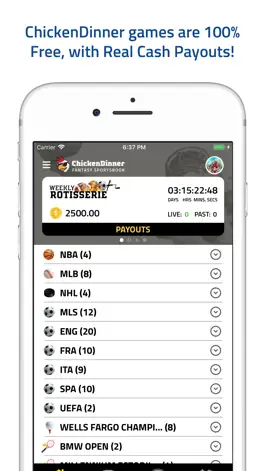 Game screenshot ChickenDinner SportsBook mod apk