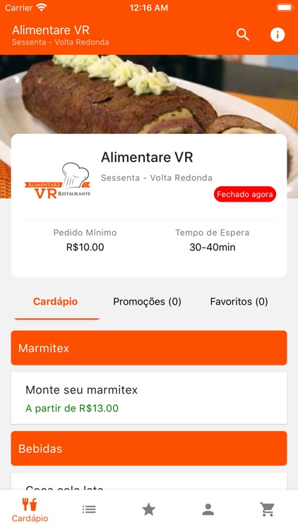 AlimentareVR - Delivery