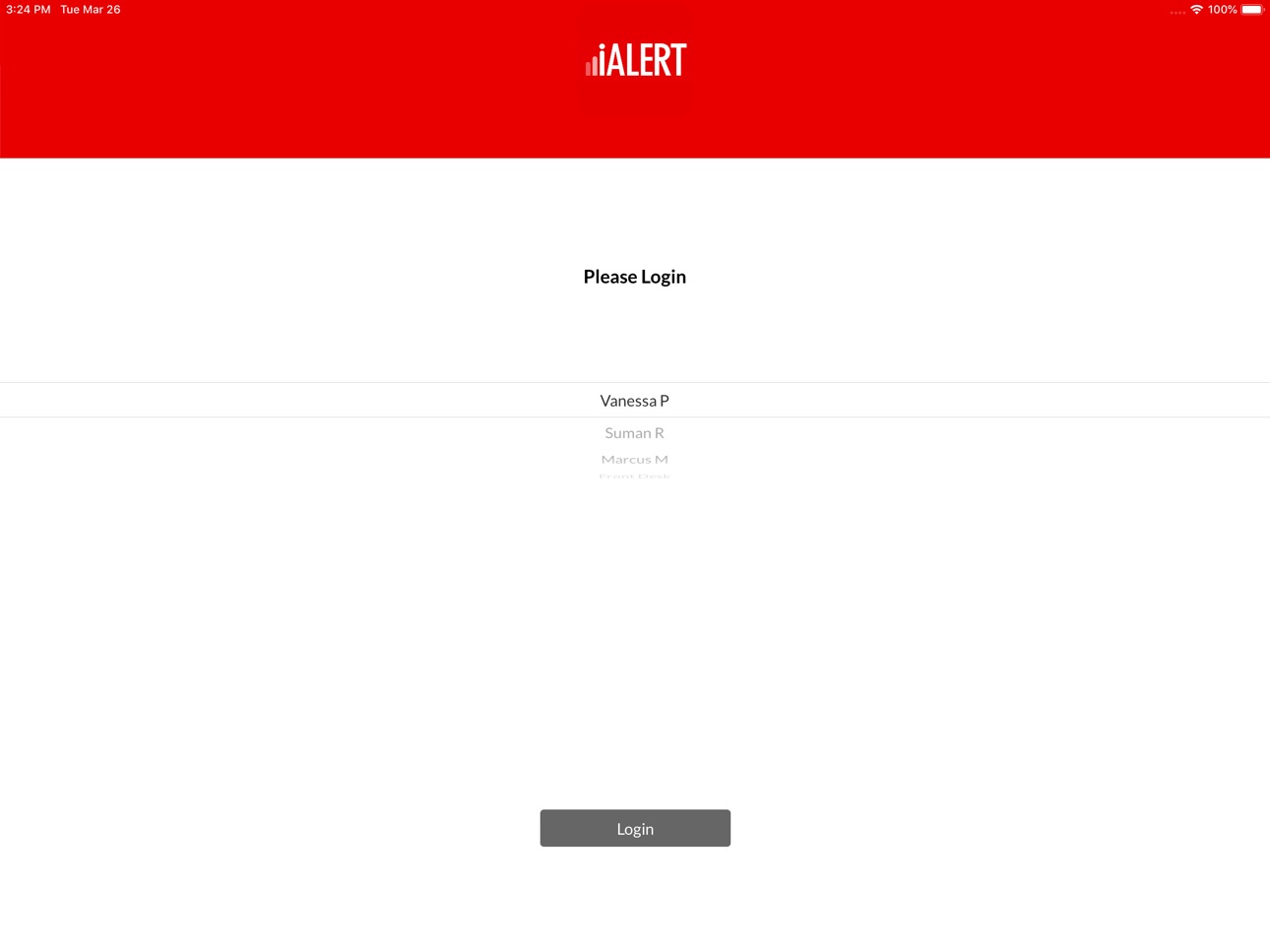 iPad screenshot
