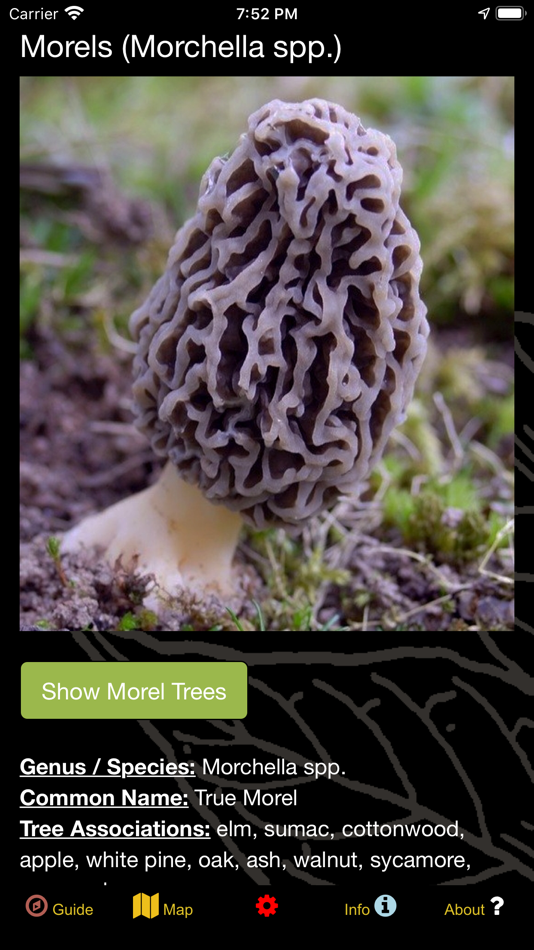 #4. Michigan Mushroom Forager Map! (iOS) By: GeoPOI LLC