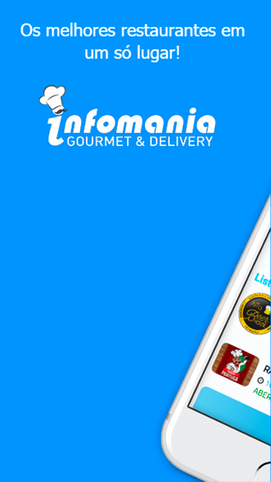 Infomania Delivery app screenshot
