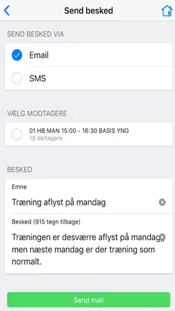 ForeningLet screenshot 2