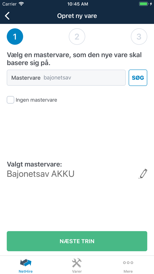 #1. NetHire Mobile Manager (iOS) By: Garant Udlejning A/S