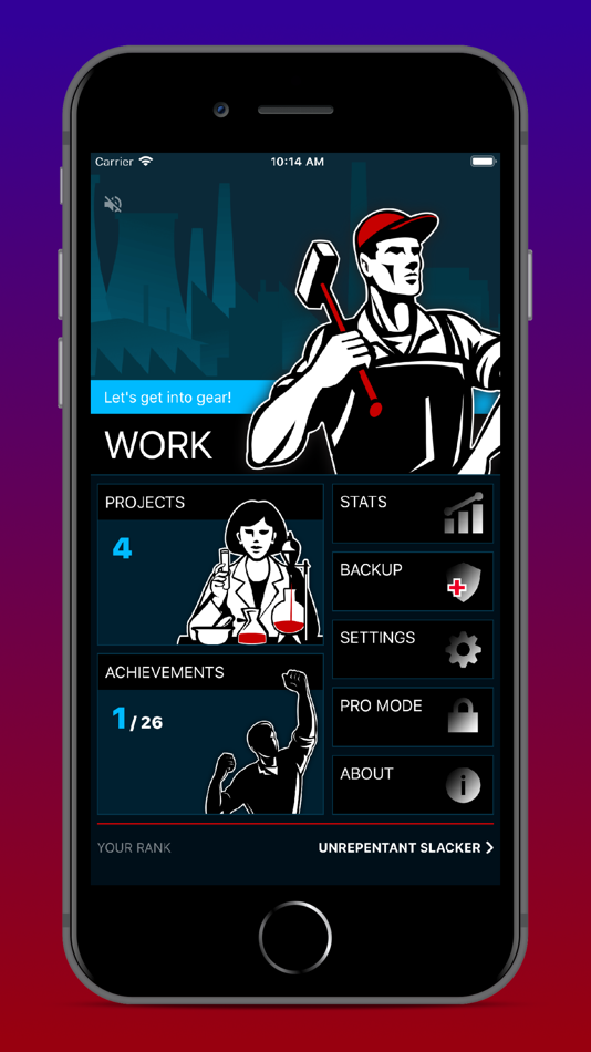 #2. Productivity Challenge Timer (iOS) 由: Vladimir Jovanovic