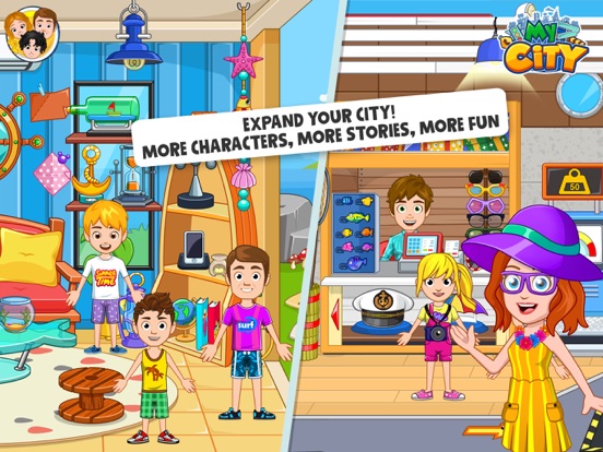 My City : Boat Adventures Fun iPad screenshot 5 - Education app