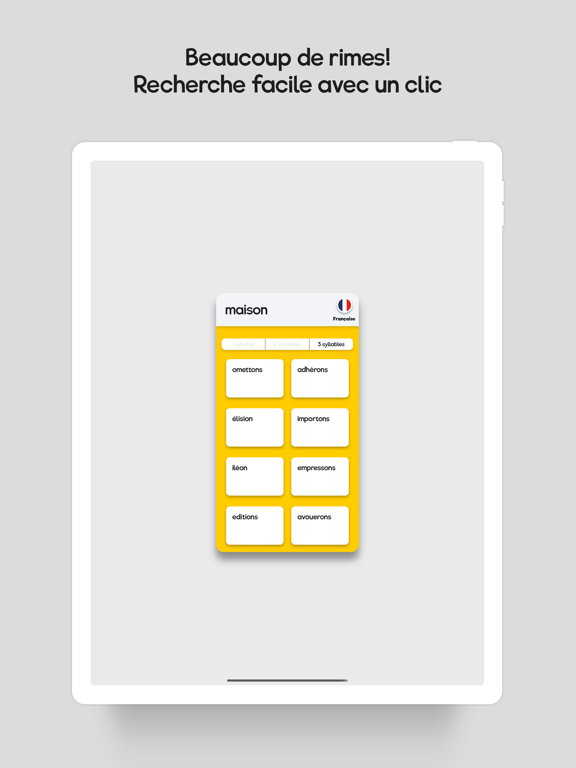 Screenshot #5 pour Rimes Aide - des dictionnaire