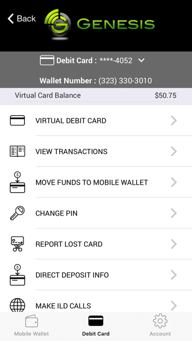 MyGenesis Wallet screenshot 3