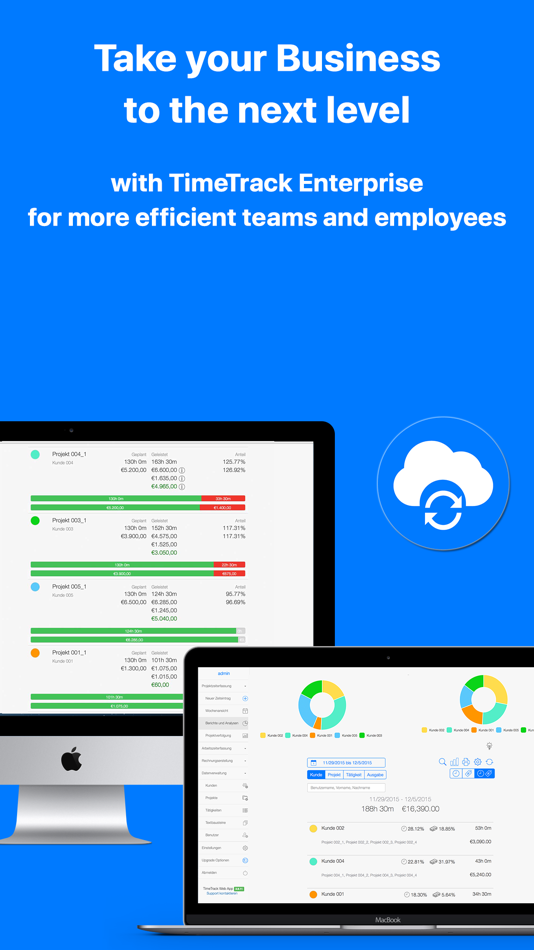 #5. TimeTrack - Time tracker (iOS) Podle: TimeTrack GmbH