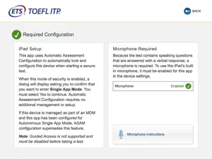 TOEFL ITP screenshot #2 for iPad