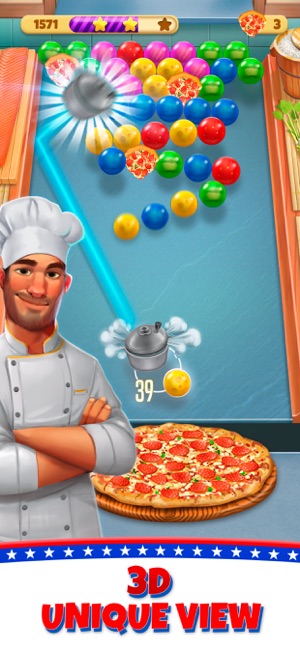 Chef Pop! 3D Bubble Shooter(圖2)-速報App