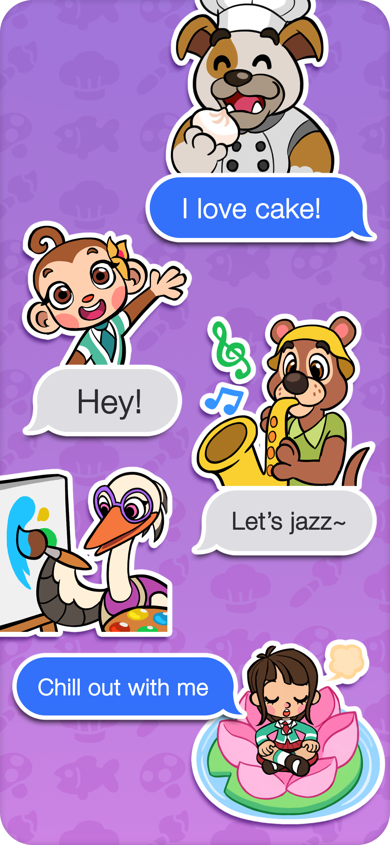 RoyalABC Stickers screenshot 3