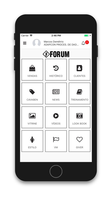 Forum Atacado Screenshot