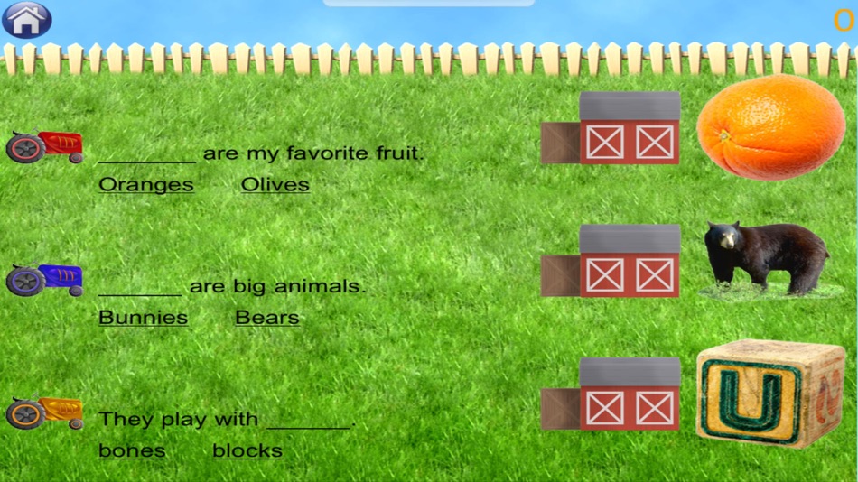 #2. Barnyard Picks - Reading Comp. (iOS) 由: BrainTrain Inc.