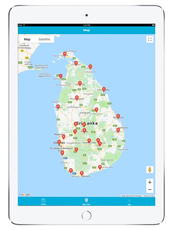 Ceylon Traveller iPad screenshot 4 - Travel app