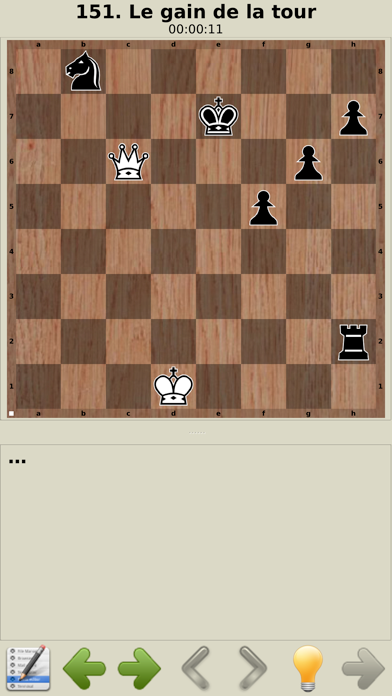 Screenshot #1 pour Echecs - tactique et stratégie