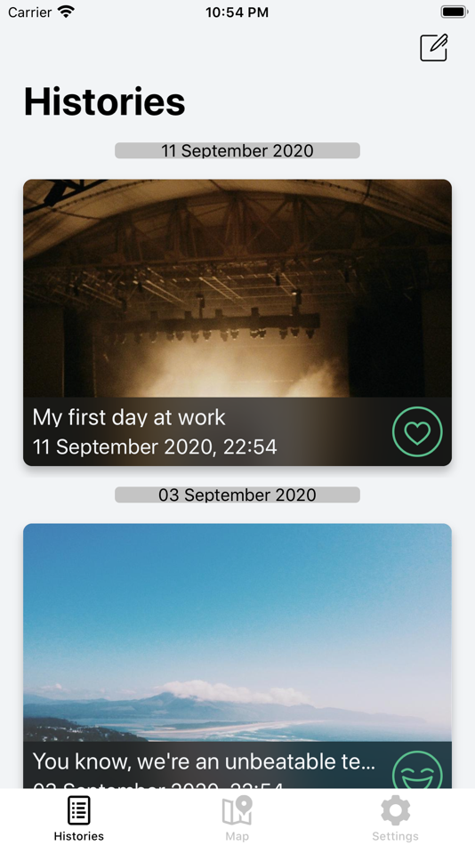 DzenDiary: travel & memories - 1.4.0 - (iOS)