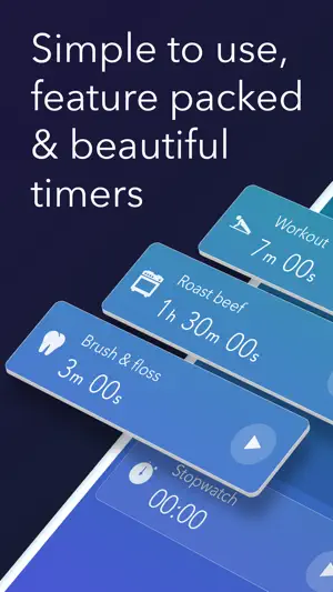 Timer & stopwatch - Timeglass screenshot 1