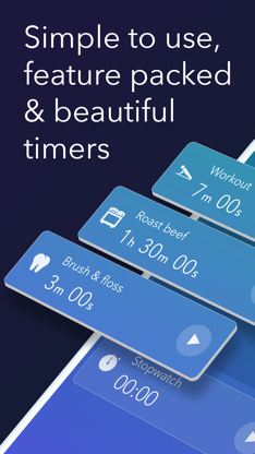 Timer & stopwatch - Timeglass screenshot 1