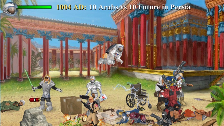 #8. Back Wars (iOS) 由: MDickie Limited
