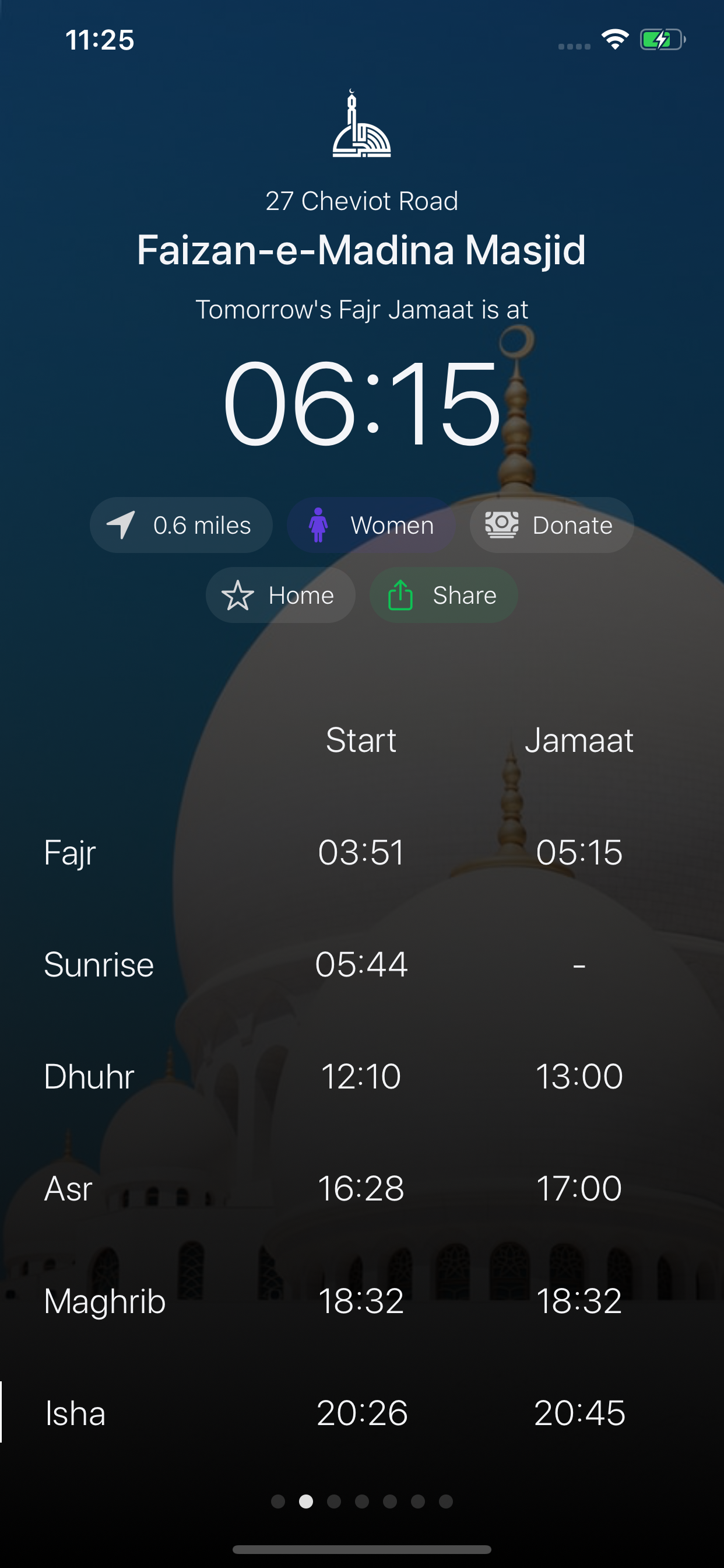 MSJD - UK Prayer Times