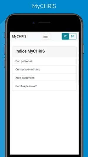 MyCHRIS screenshot 2
