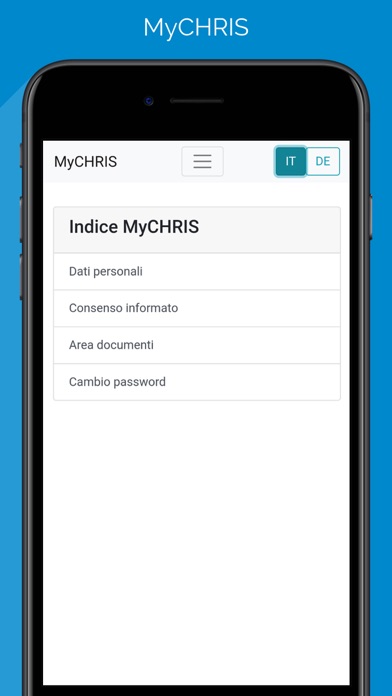 MyCHRIS Screenshot
