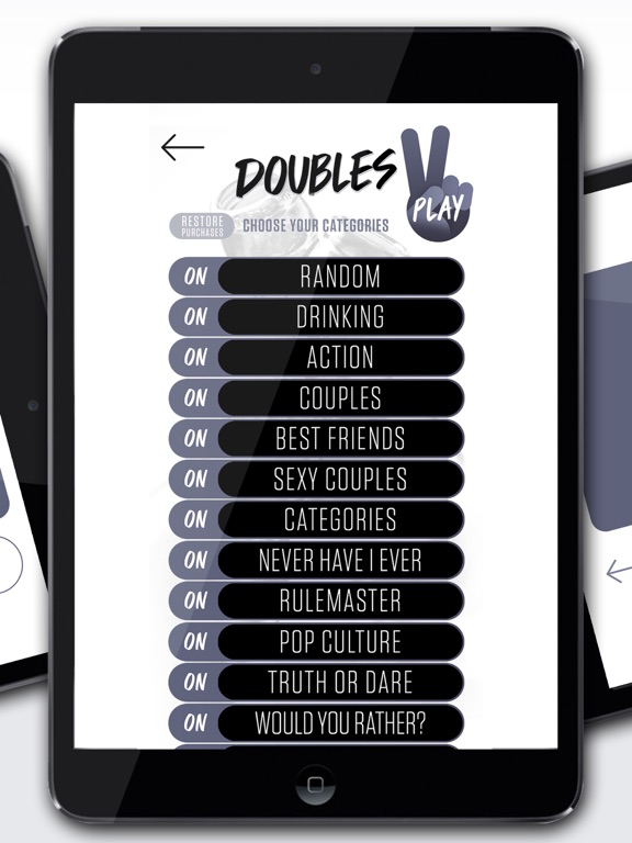 Screenshot #5 pour Doubles: Drinking Games for 2