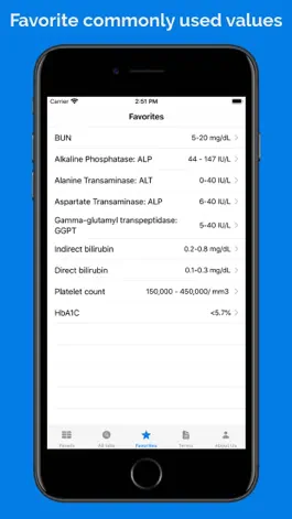 Game screenshot Lab Values Pro: Lab reference apk
