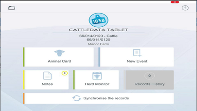 Screenshot #1 pour Cattledata Tablet