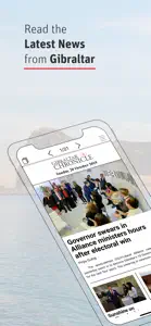 Gibraltar Chronicle Newspaper screenshot #1 for iPhone